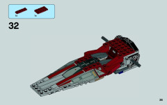 LEGO 75039 instructions page 35 – build guide