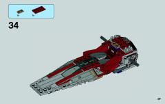 LEGO 75039 instructions page 37 – build guide