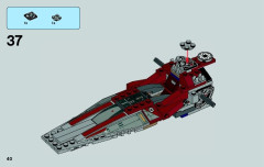 LEGO 75039 instructions page 40 – build guide