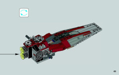 LEGO 75039 instructions page 43 – build guide