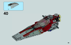 LEGO 75039 instructions page 45 – build guide