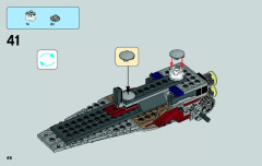 LEGO 75039 instructions page 46 – build guide