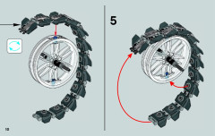 LEGO 75040 instructions page 10 – build guide