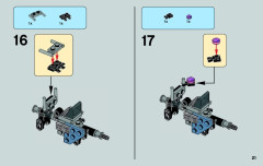 LEGO 75040 instructions page 21 – build guide