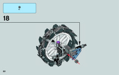LEGO 75040 instructions page 22 – build guide