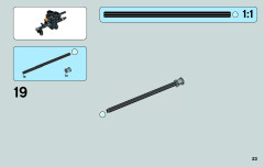 LEGO 75040 instructions page 23 – build guide