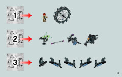 LEGO 75040 instructions page 3 – build guide