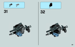 LEGO 75040 instructions page 33 – build guide