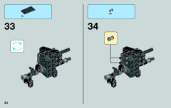 LEGO 75040 instructions page 34 – build guide