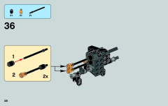 LEGO 75040 instructions page 36 – build guide