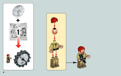 LEGO 75040 instructions page 4 – build guide