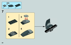 LEGO 75040 instructions page 42 – build guide