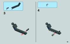 LEGO 75040 instructions page 45 – build guide