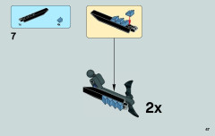LEGO 75040 instructions page 47 – build guide