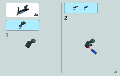 LEGO 75040 instructions page 49 – build guide