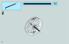 LEGO 75040 instructions page 6 – build guide