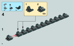 LEGO 75040 instructions page 8 – build guide