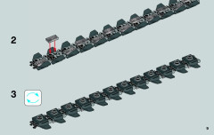 LEGO 75040 instructions page 9 – build guide