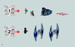 LEGO 75041 instructions page 4 – build guide