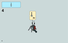 LEGO 75041 instructions page 8 – build guide