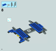 LEGO 75042 instructions page 12 – build guide