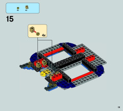 LEGO 75042 instructions page 19 – build guide