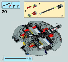 LEGO 75042 instructions page 26 – build guide