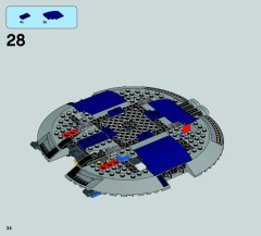LEGO 75042 instructions page 34 – build guide
