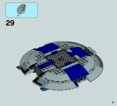 LEGO 75042 instructions page 35 – build guide