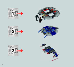 LEGO 75042 instructions page 4 – build guide