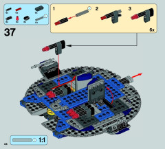 LEGO 75042 instructions page 44 – build guide