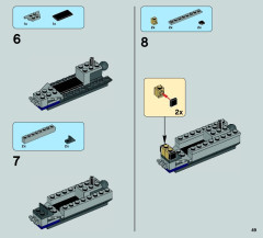 LEGO 75042 instructions page 49 – build guide