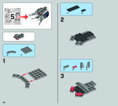 LEGO 75042 instructions page 54 – build guide