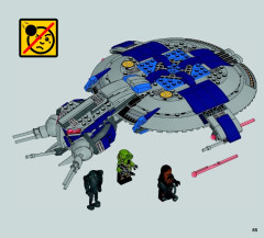 LEGO 75042 instructions page 65 – build guide