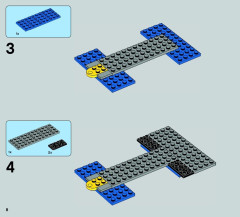 LEGO 75042 instructions page 8 – build guide