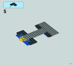 LEGO 75042 instructions page 9 – build guide