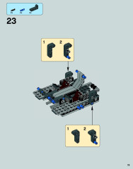 LEGO 75043 instructions page 19 – build guide