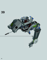 LEGO 75043 instructions page 40 – build guide