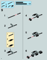 LEGO 75043 instructions page 8 – build guide