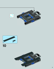 LEGO 75043 instructions page 9 – build guide