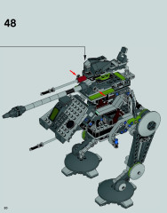 LEGO 75043 instructions page 20 – build guide