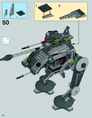 LEGO 75043 instructions page 22 – build guide