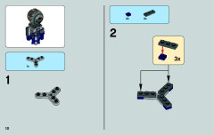 LEGO 75044 instructions page 10 – build guide