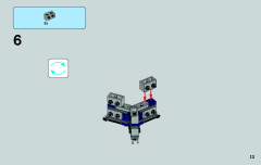 LEGO 75044 instructions page 13 – build guide