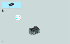 LEGO 75044 instructions page 20 – build guide