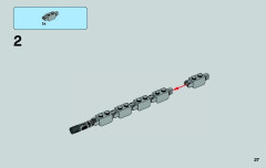 LEGO 75044 instructions page 27 – build guide