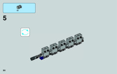 LEGO 75044 instructions page 30 – build guide