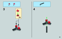 LEGO 75044 instructions page 45 – build guide