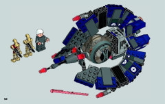 LEGO 75044 instructions page 52 – build guide