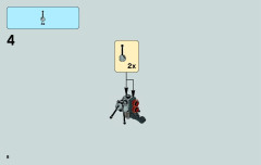 LEGO 75044 instructions page 8 – build guide